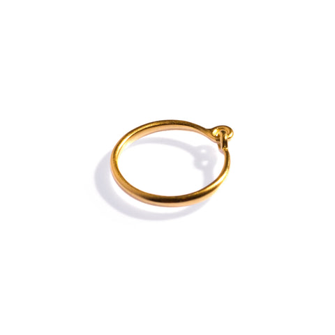 Hinged Ring Yellow Gold