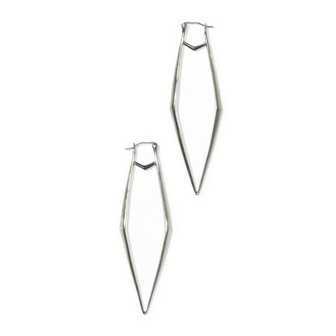 RAY PINCER EARRINGS STERLING