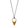 Single Blade Pendant Brass