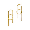 Hina Studs Brass