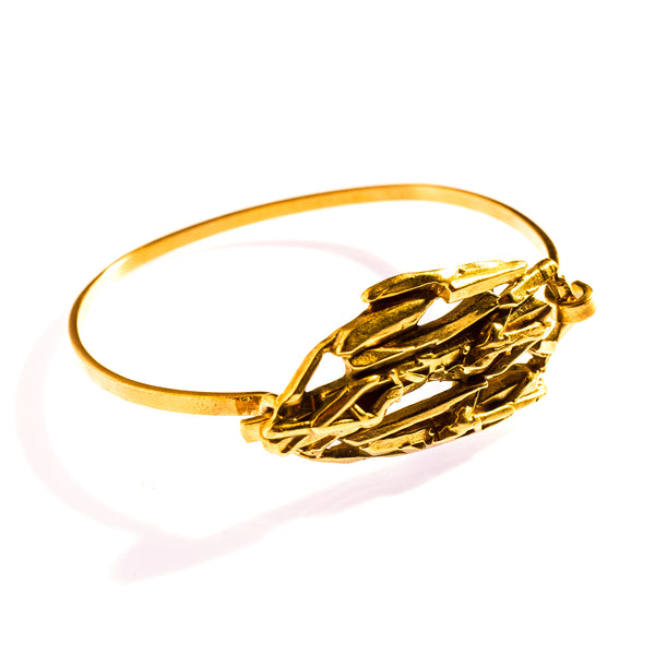 Cuarzo Tension Cuff Brass