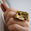 Bismuth Ring Brass