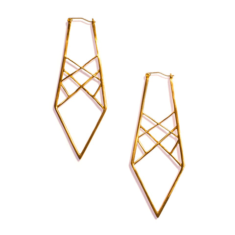 Spectrum Earrings Brass