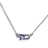 Petite Bismuth Necklace Sterling