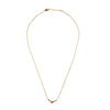 Petite Hinged Necklace Yellow Gold