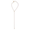 Small Ellipse Lariat Brass