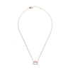 PETITE AIR NECKLACE 10K YELLOW GOLD
