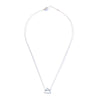 PETITE AIR NECKLACE STERLING SILVER