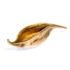 FLAME POD BOWL BRASS