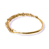 CRYSTALIZED HINGED BANGLE BRASS