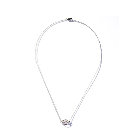 PETITE ENCOMPASS ELLIPSE NECKLACE STERLING SILVER