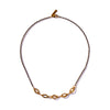 ENCOMPASS ELLIPSE LINKED COLLAR BRASS